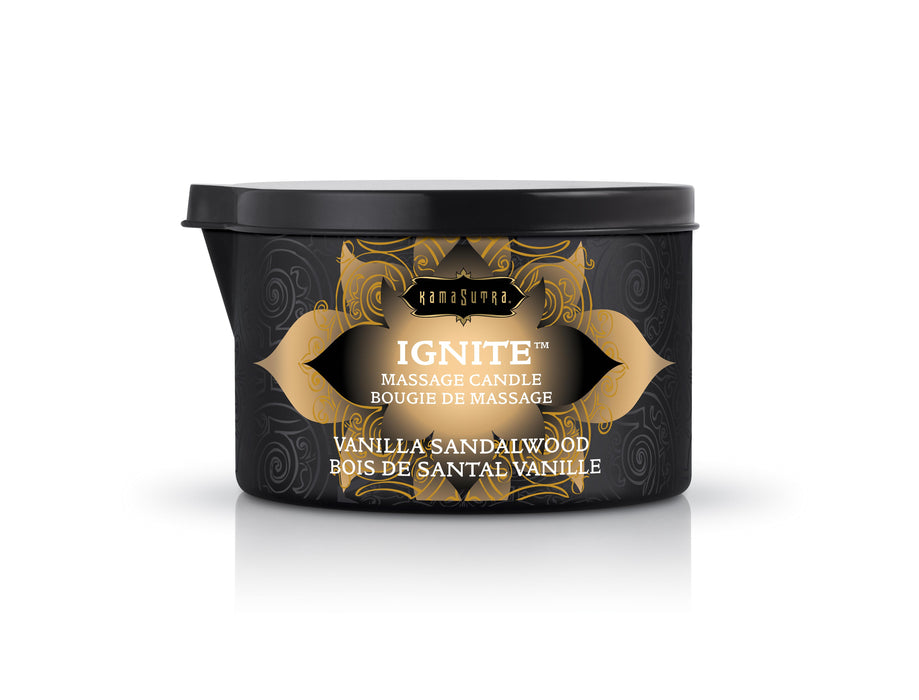 Kama Sutra IGNITE Massage Candle Vanilla Sandalwood