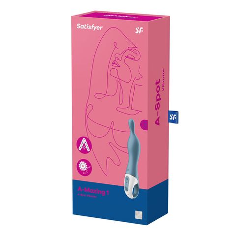 Satisfyer A-Mazing 1 Vibe - Blue